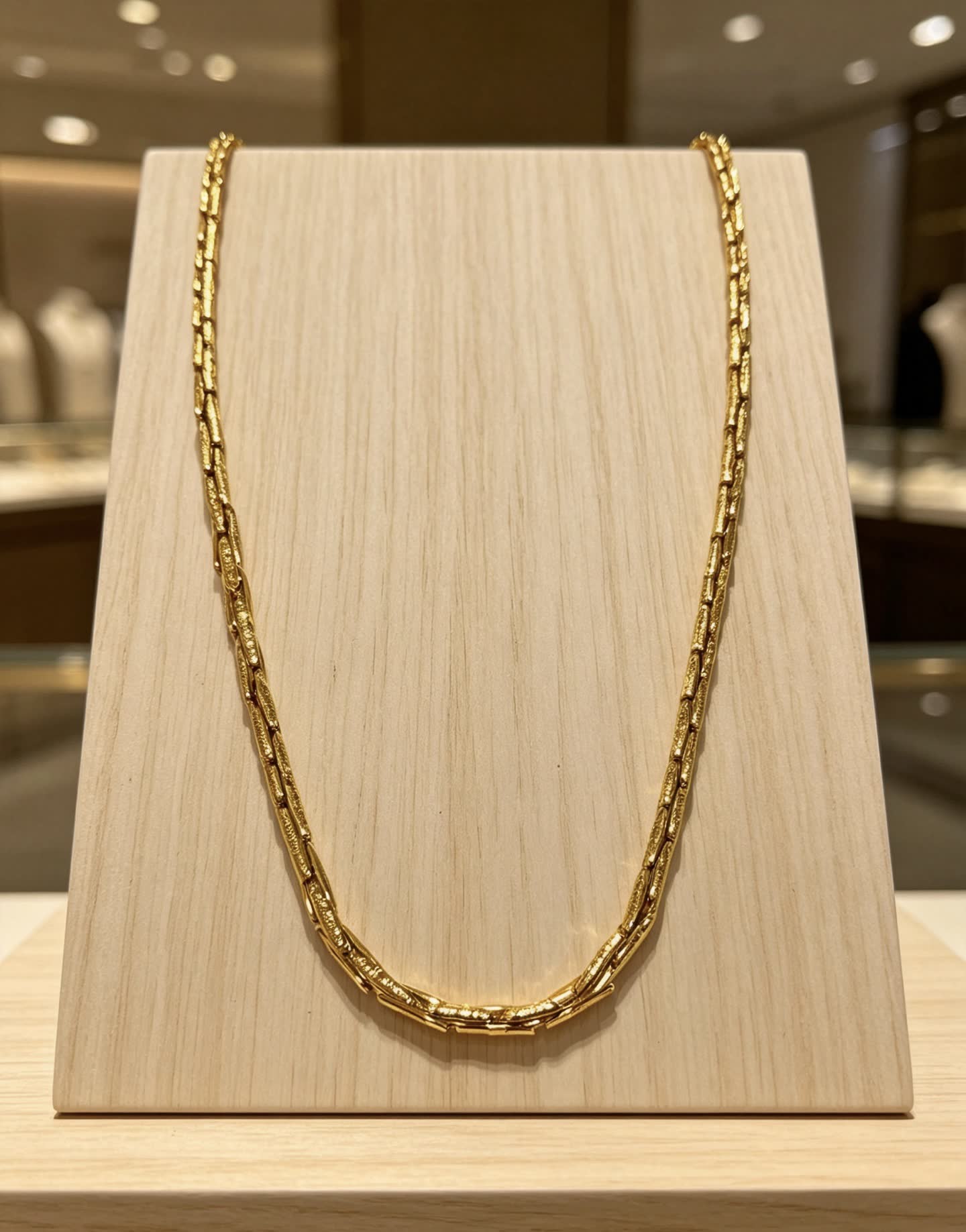 Chrome Hearts Elegant Gold Chain Necklace